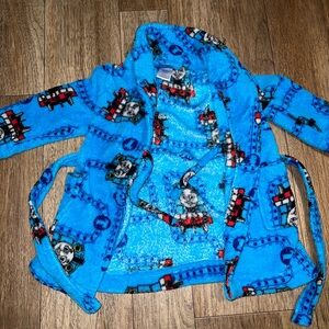 Thomas & Friends Vibrant Blue Plush Robe